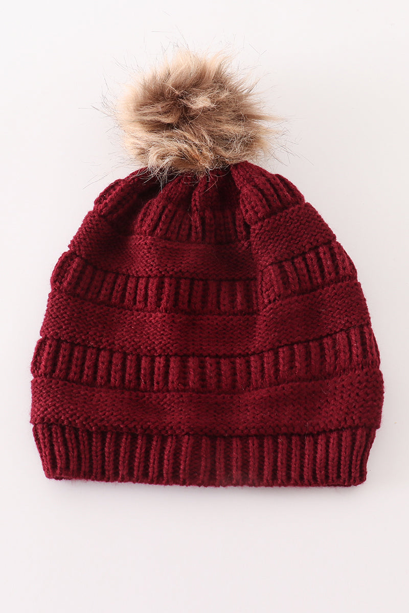 PomPom Beanie Hat