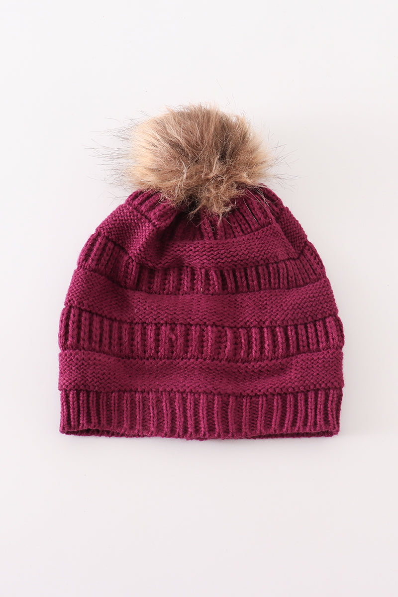 PomPom Beanie Hat