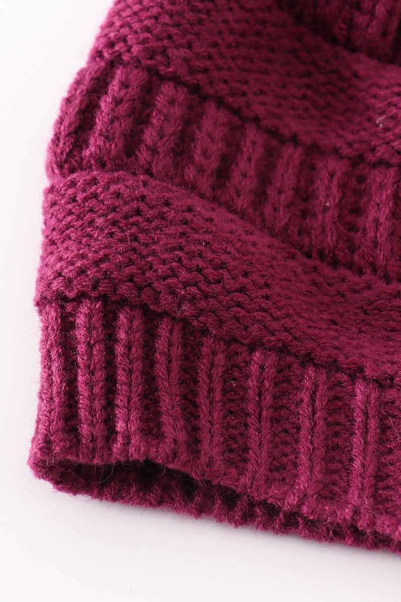 PomPom Beanie Hat