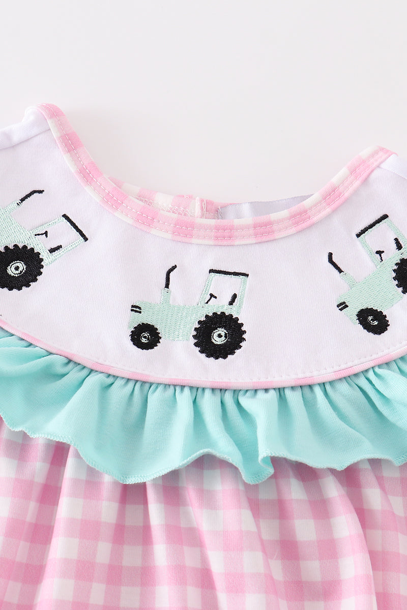 Tractor Embroidery Bubble