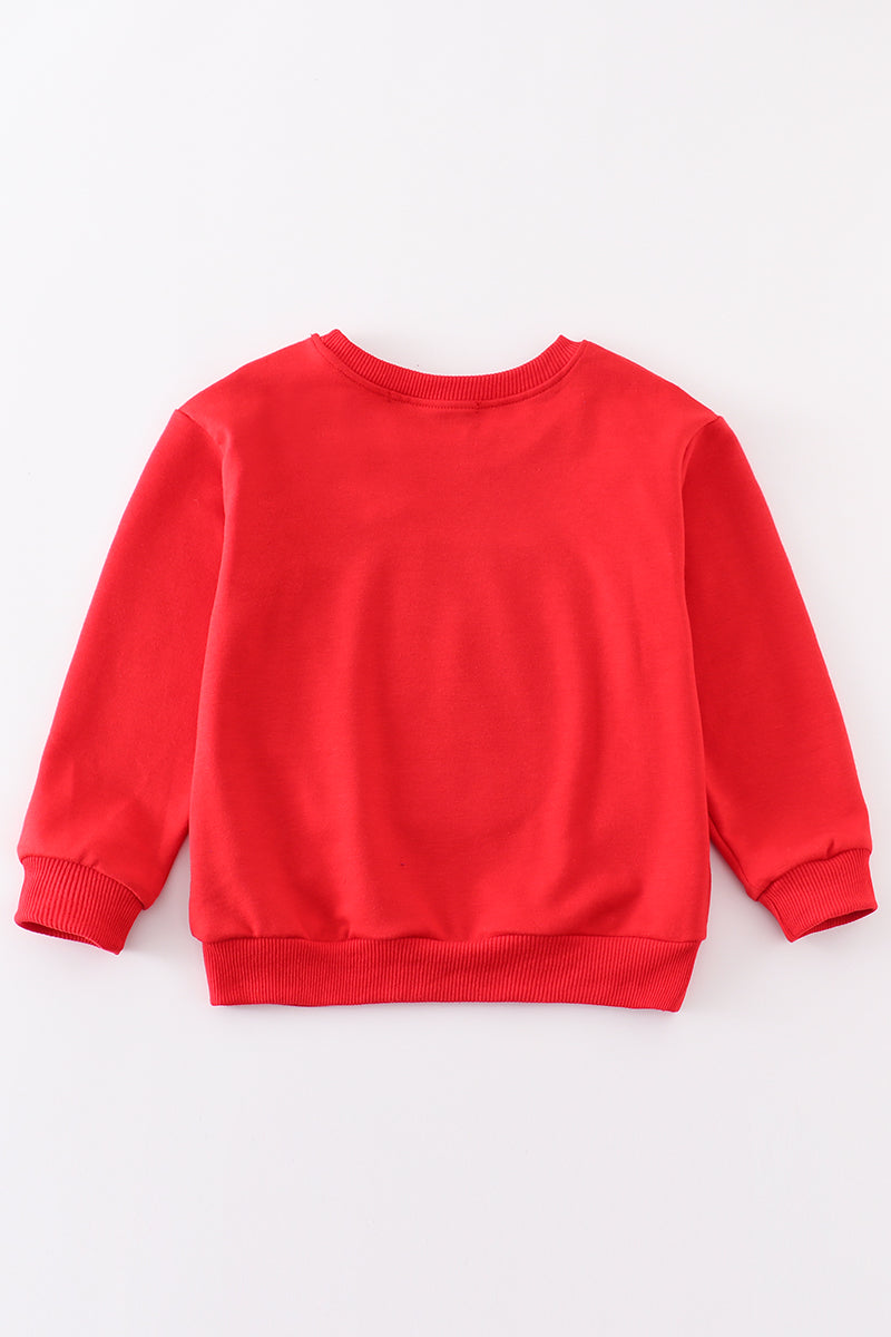 GA Bulldog Sequin Mom & Me Sweatshirt