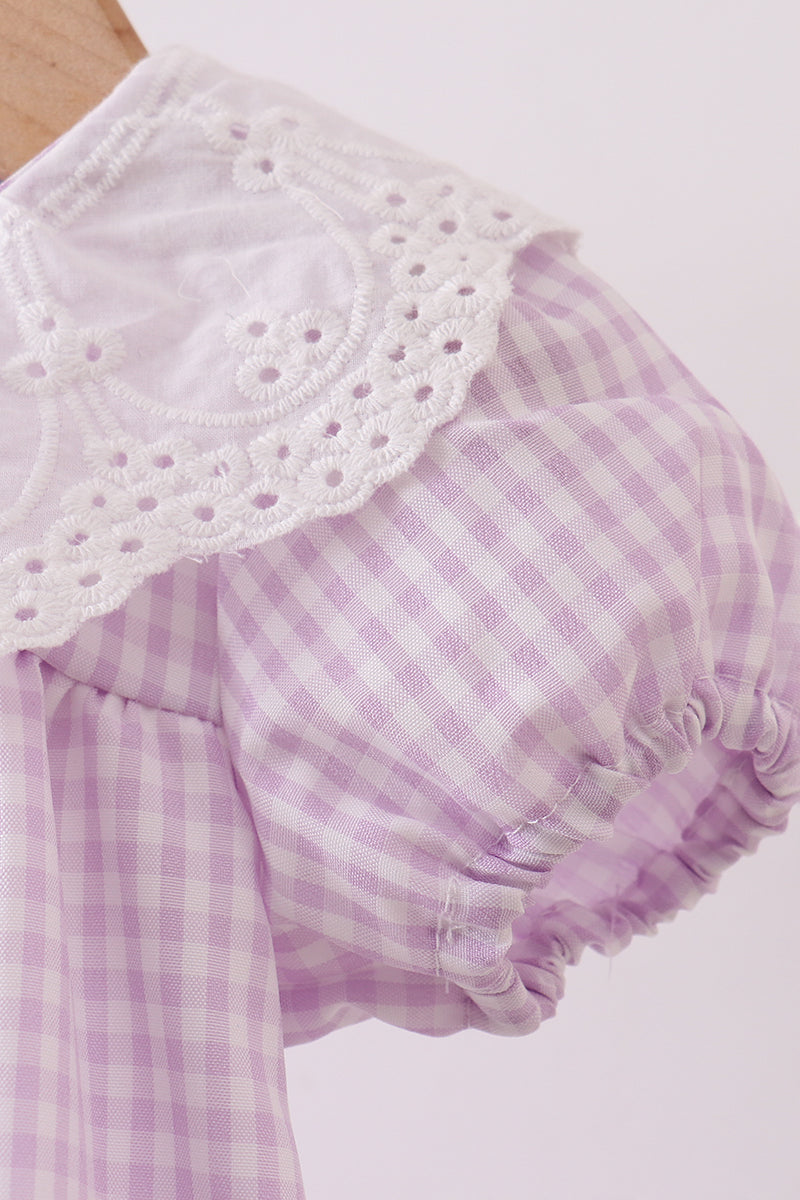 Gingham Lace Bubble
