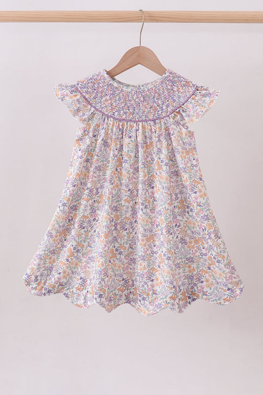 Floral Smocked Dress