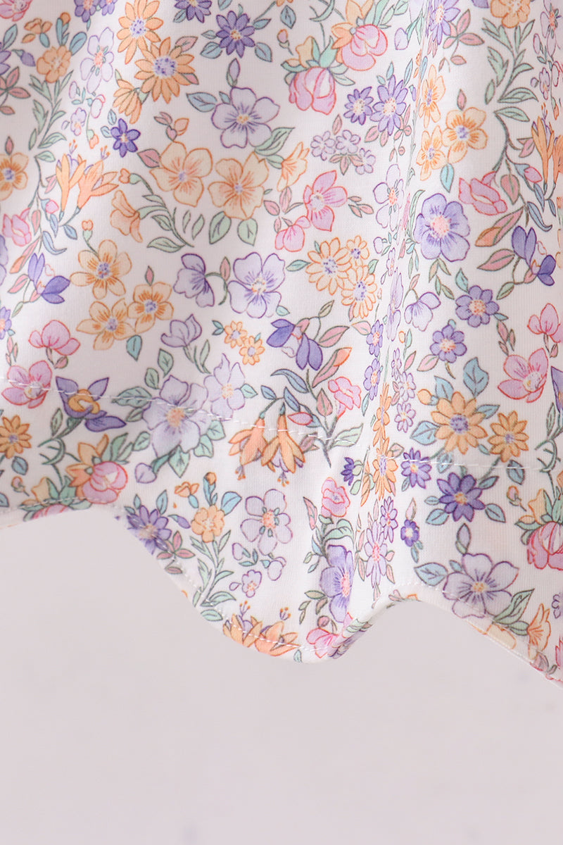 Floral Smocked Dress