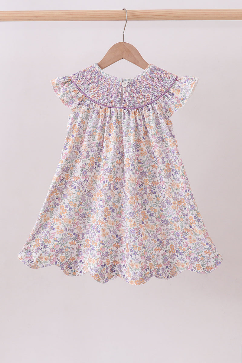 Floral Smocked Dress