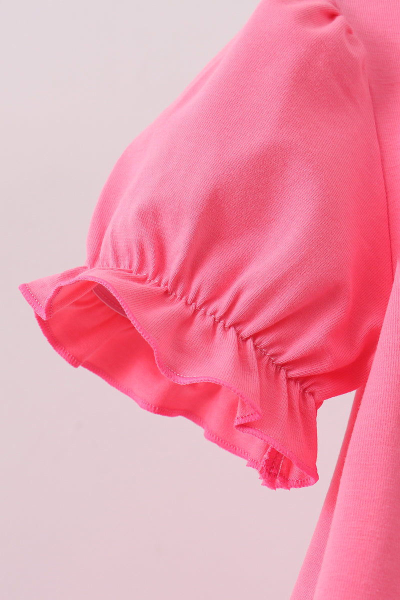 Pink ABC Ruffle Set