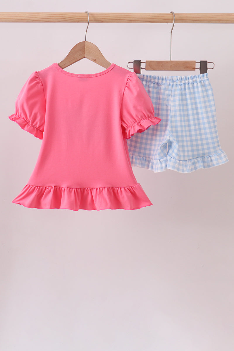 Pink ABC Ruffle Set
