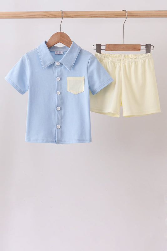 Pocket Shorts Set