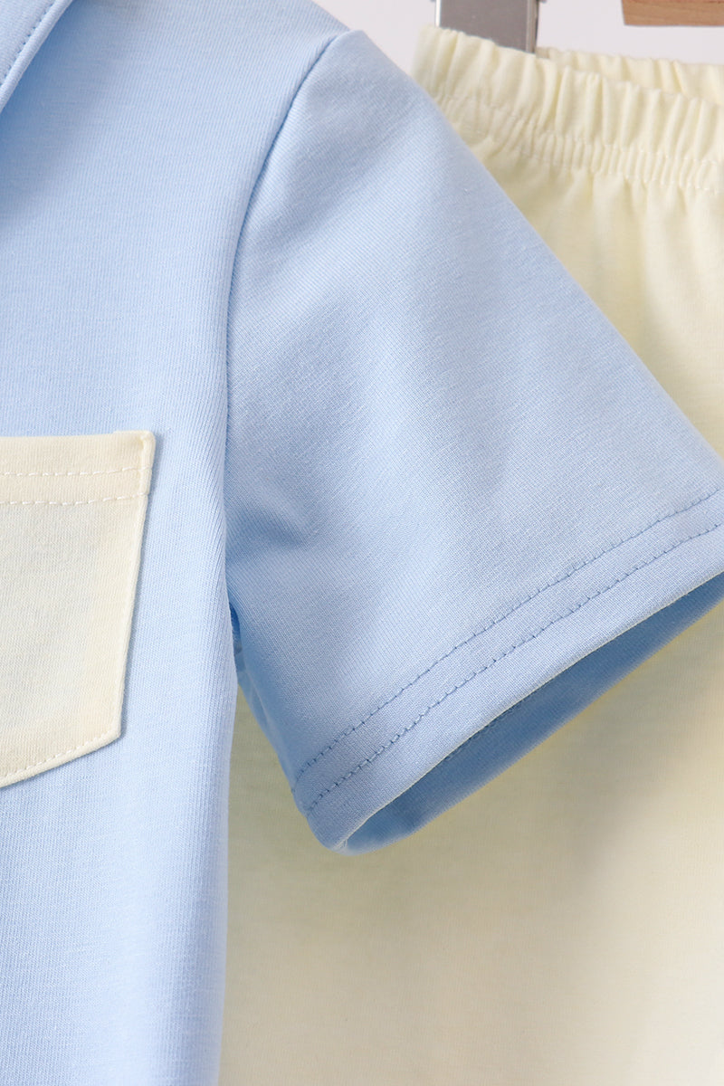 Pocket Shorts Set