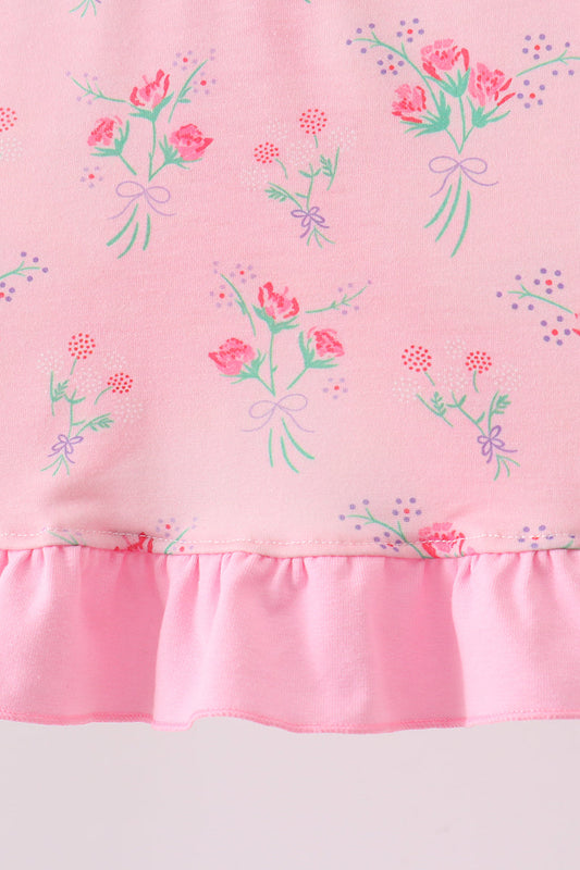 Floral Ruffle Bloomer Set