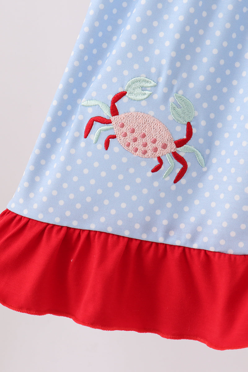 Blue Crab Dress