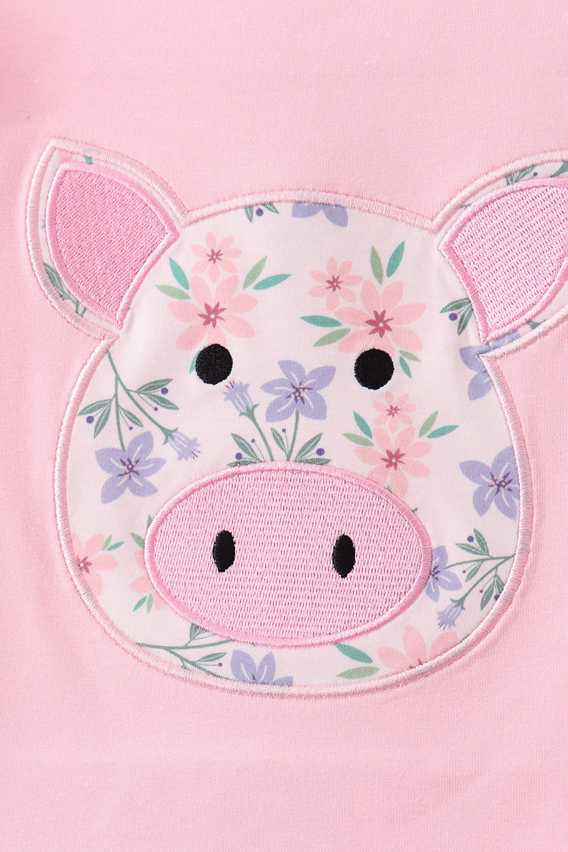 Piggy Ruffle Skorts Set
