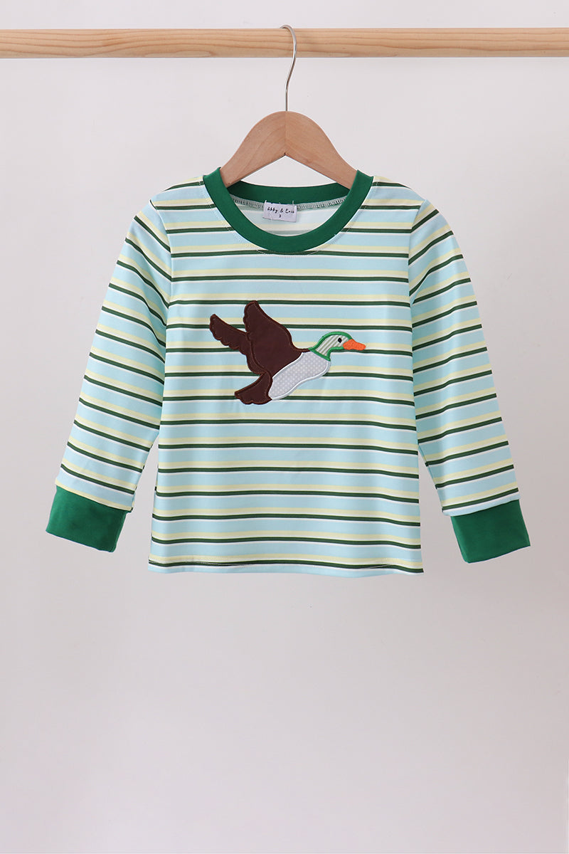 Mallard Striped Top