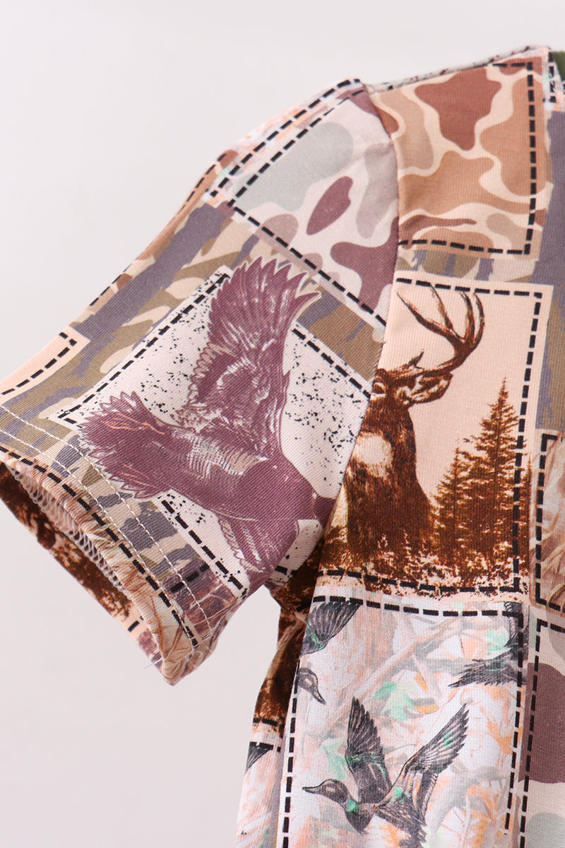 Hunting Bamboo Pajama set