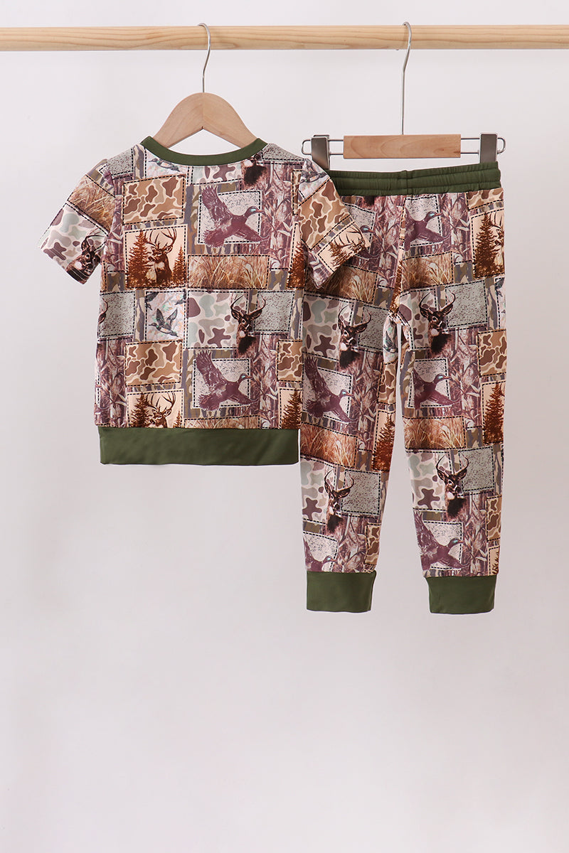 Hunting Bamboo Pajama set