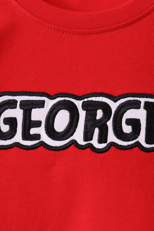 Georgia Embroidery Pants Set
