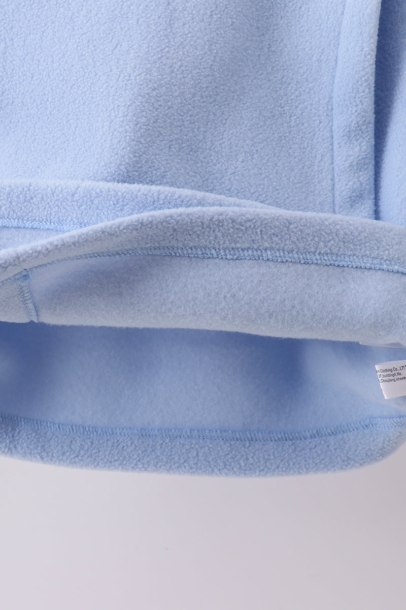 Blue Fleece Coat