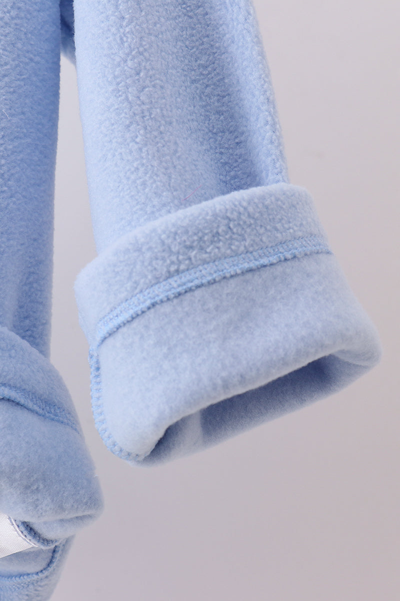 Blue Fleece Coat