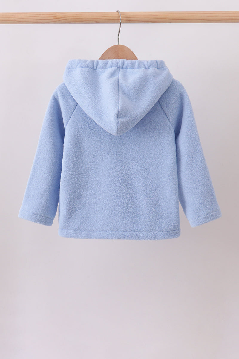 Blue Fleece Coat