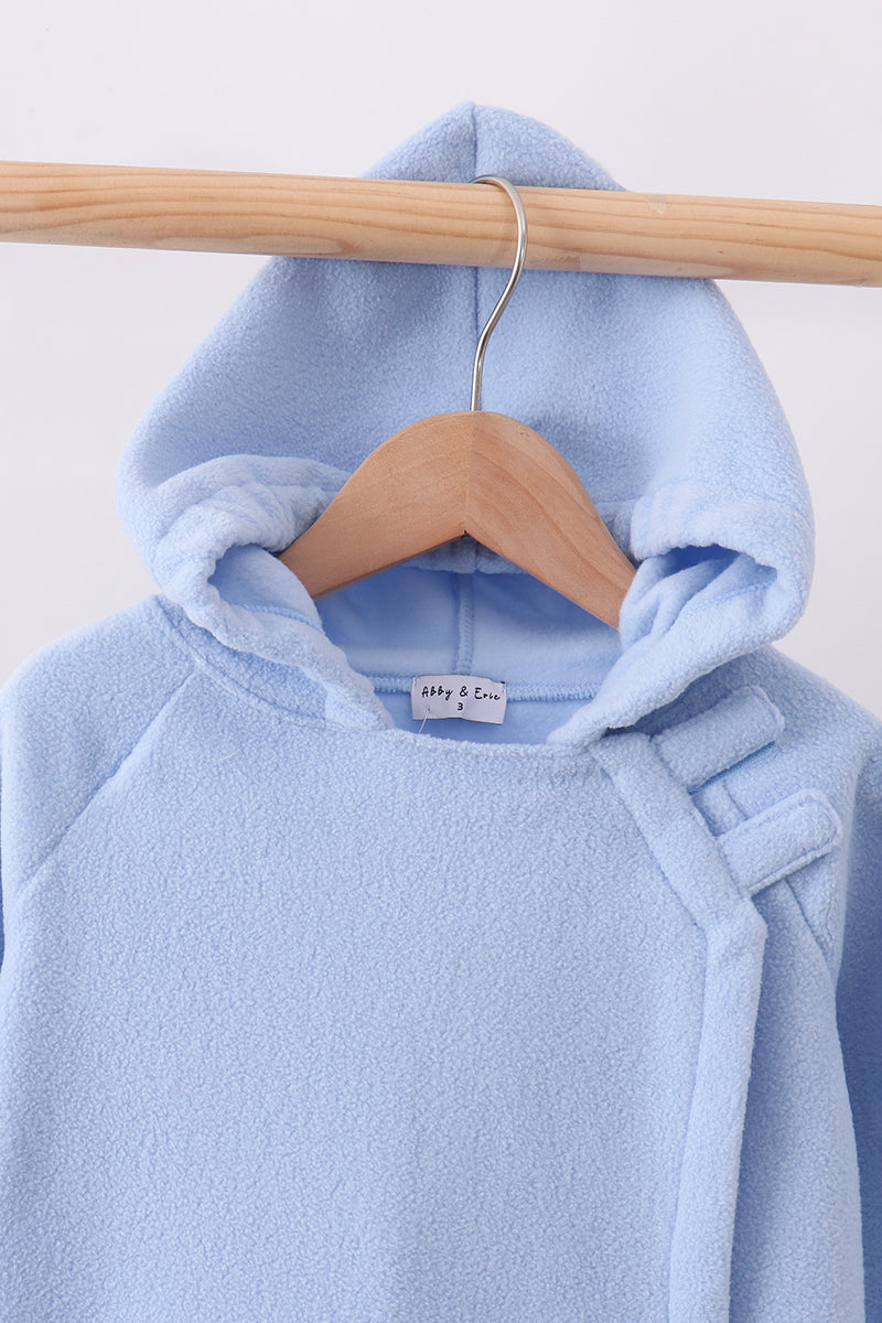 Blue Fleece Coat