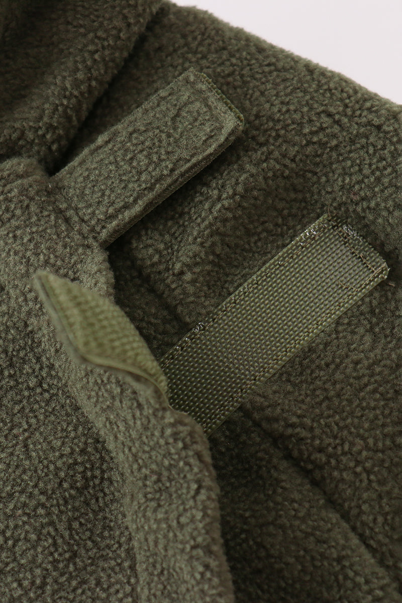 Green Fleece Coat