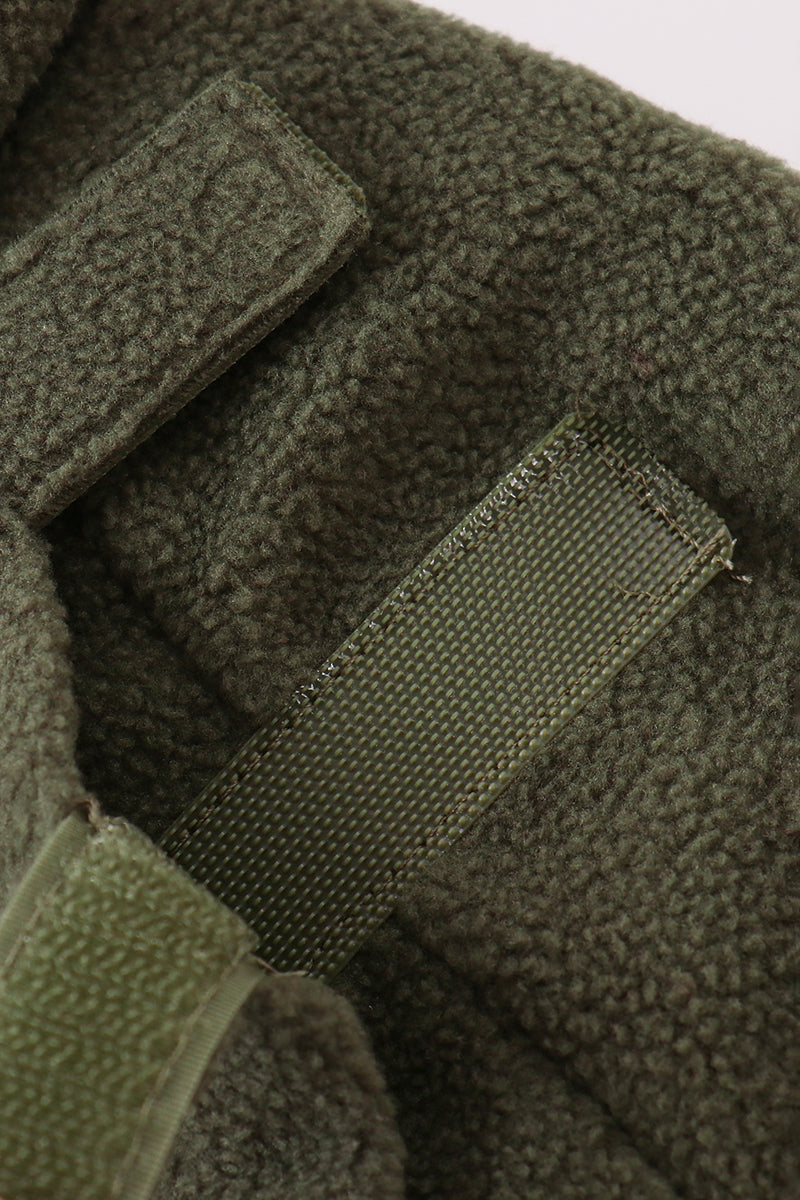 Green Fleece Coat