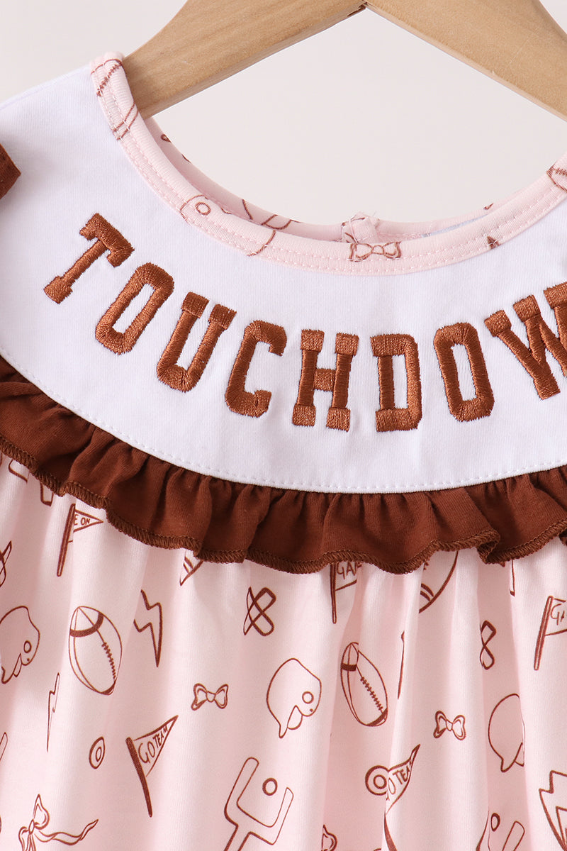 Touchdown Ruffled Dress Set