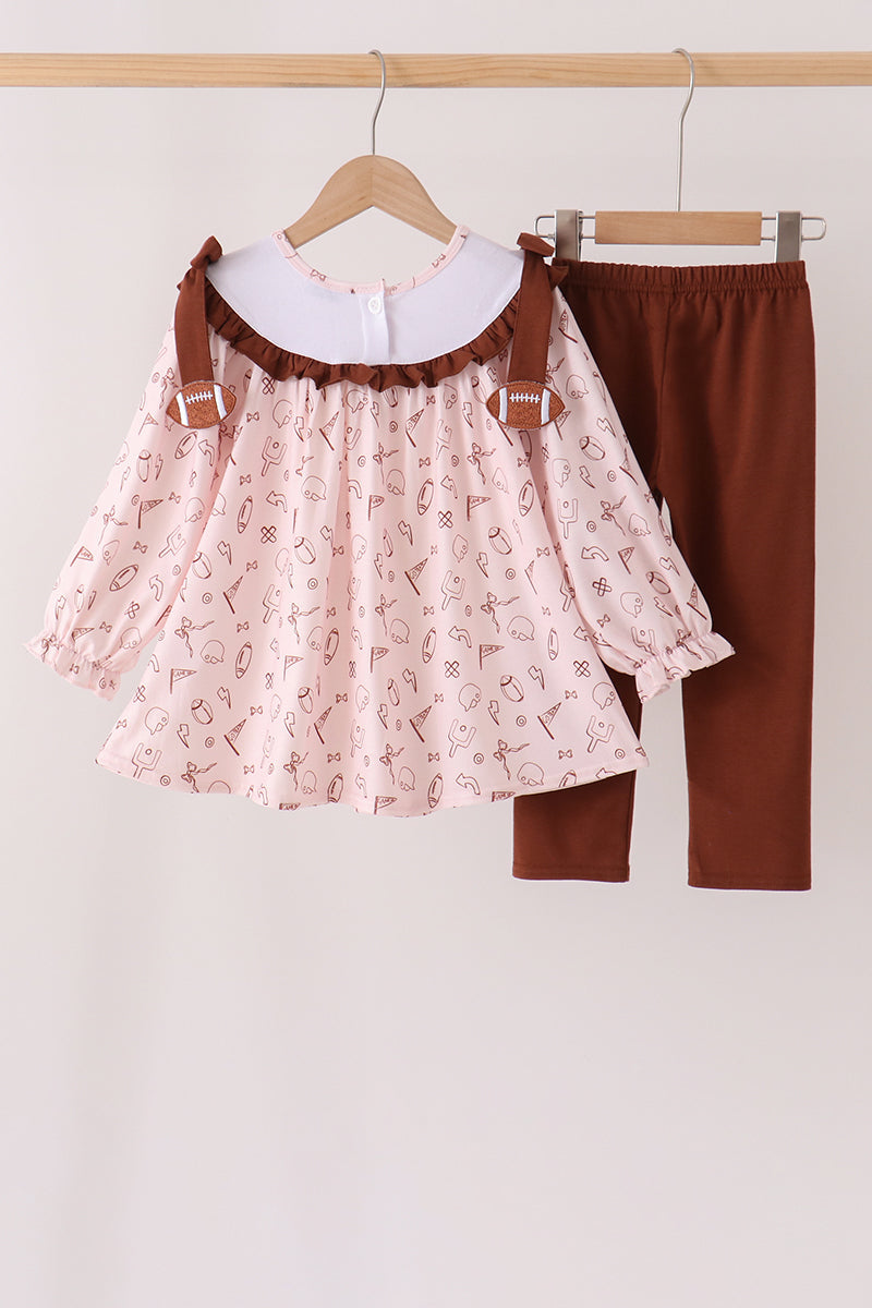 Touchdown Ruffled Dress Set