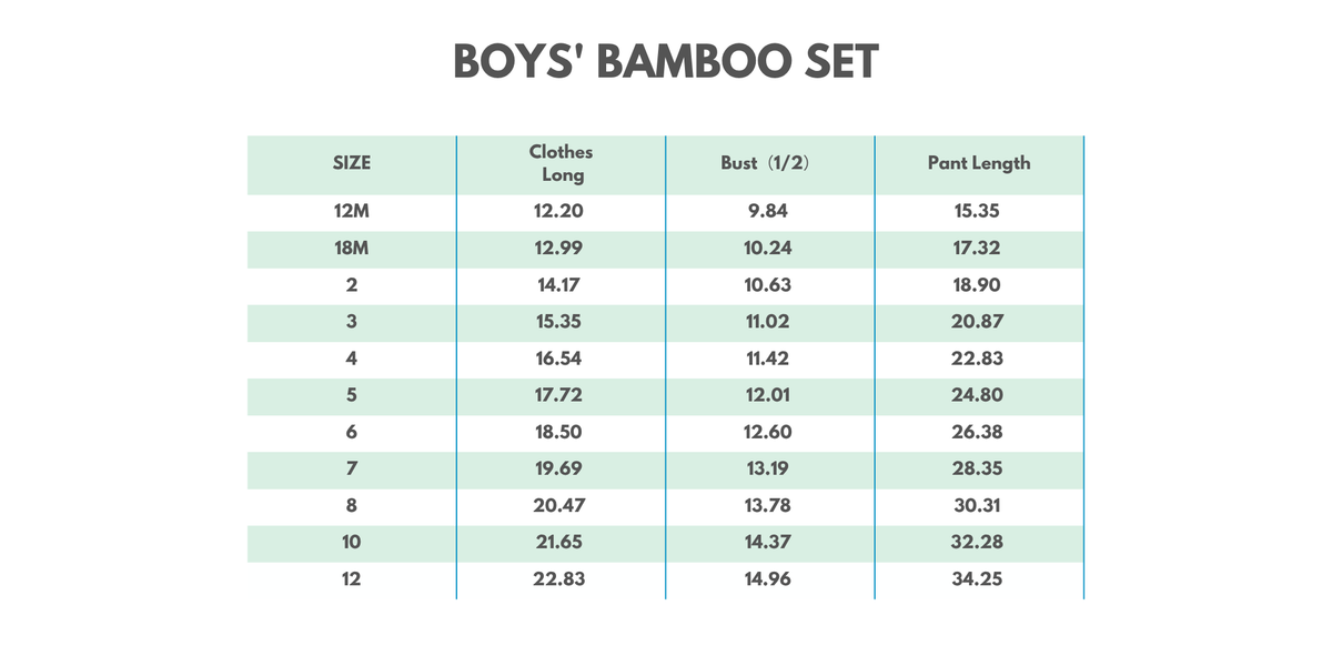 Hunting Bamboo Pajama set