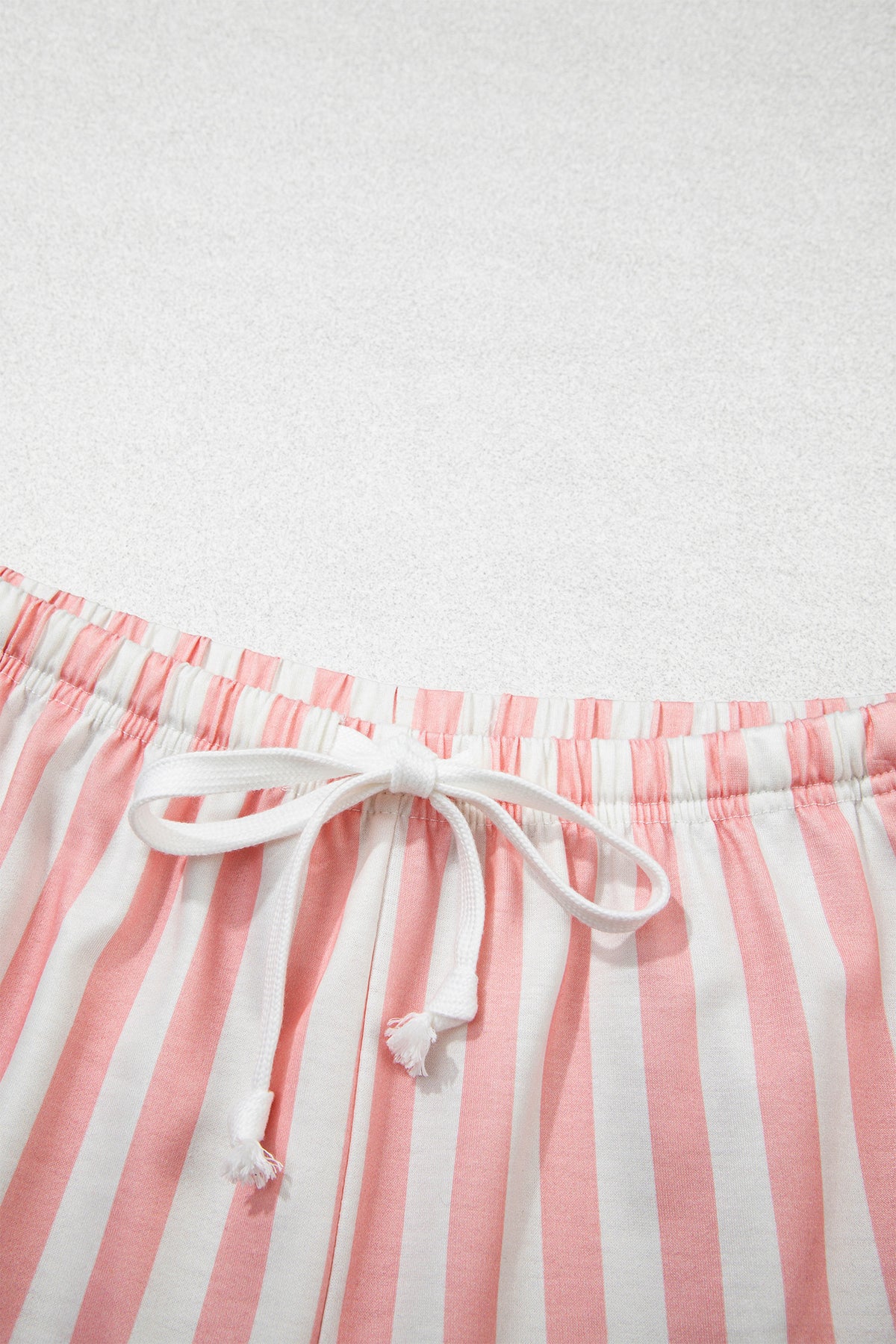 Pullover Top w/ Drawstring Shorts Set