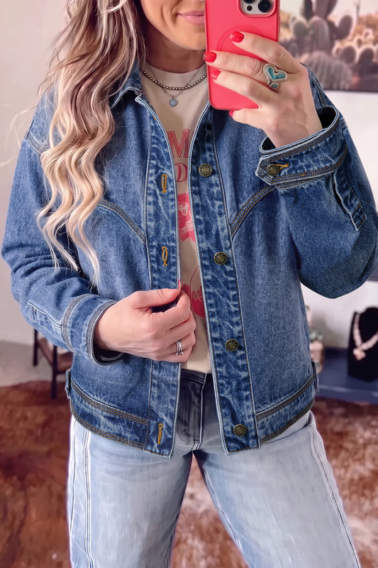 Vintage Western Denim Jacket