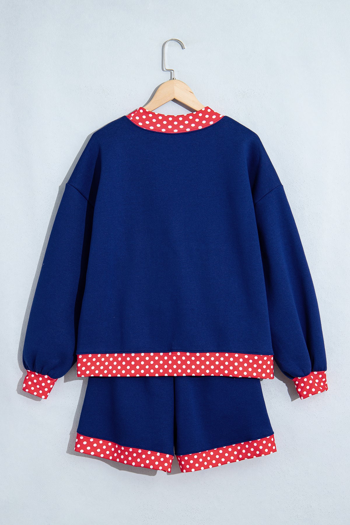 Gingham Pullover w/ Short Set