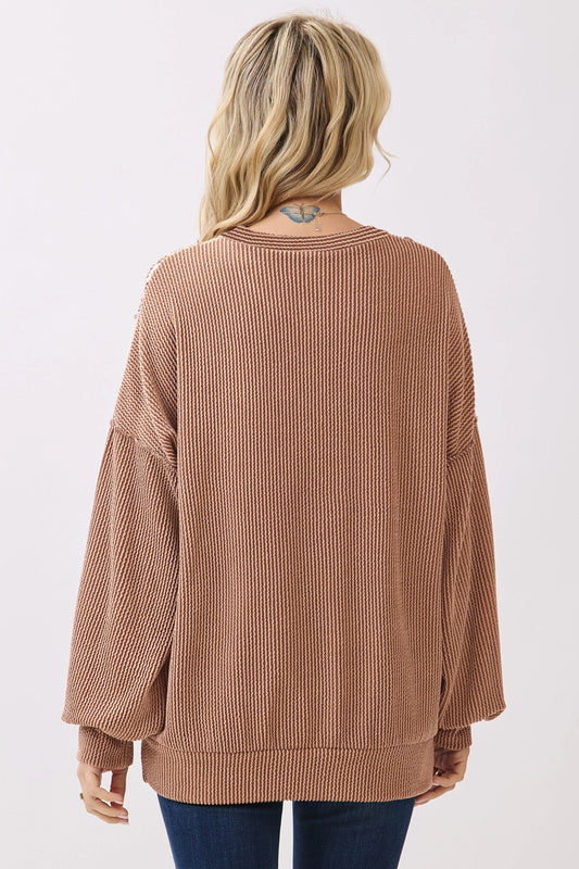 Leopard Print Knit Top