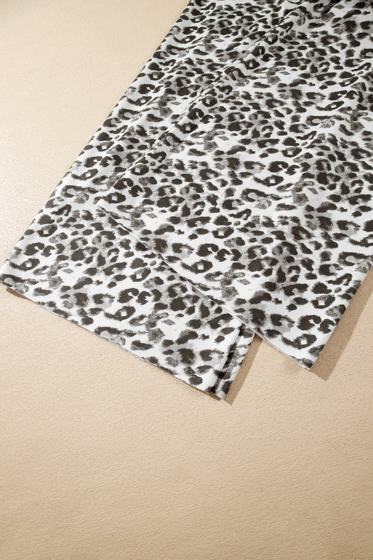 Leopard Print Full Length Pants