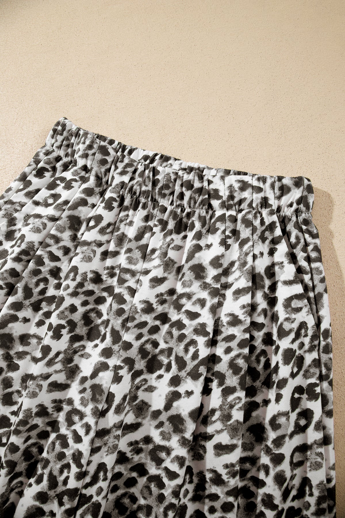 Leopard Print Full Length Pants