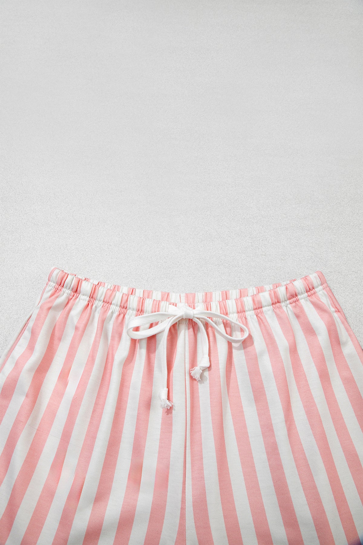 Pullover Top w/ Drawstring Shorts Set