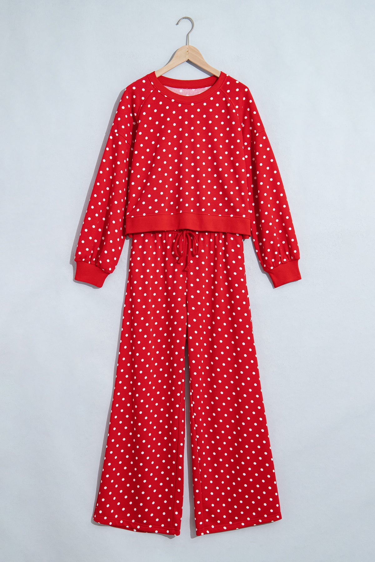 Polka Dot Long Sleeve 2pc Set