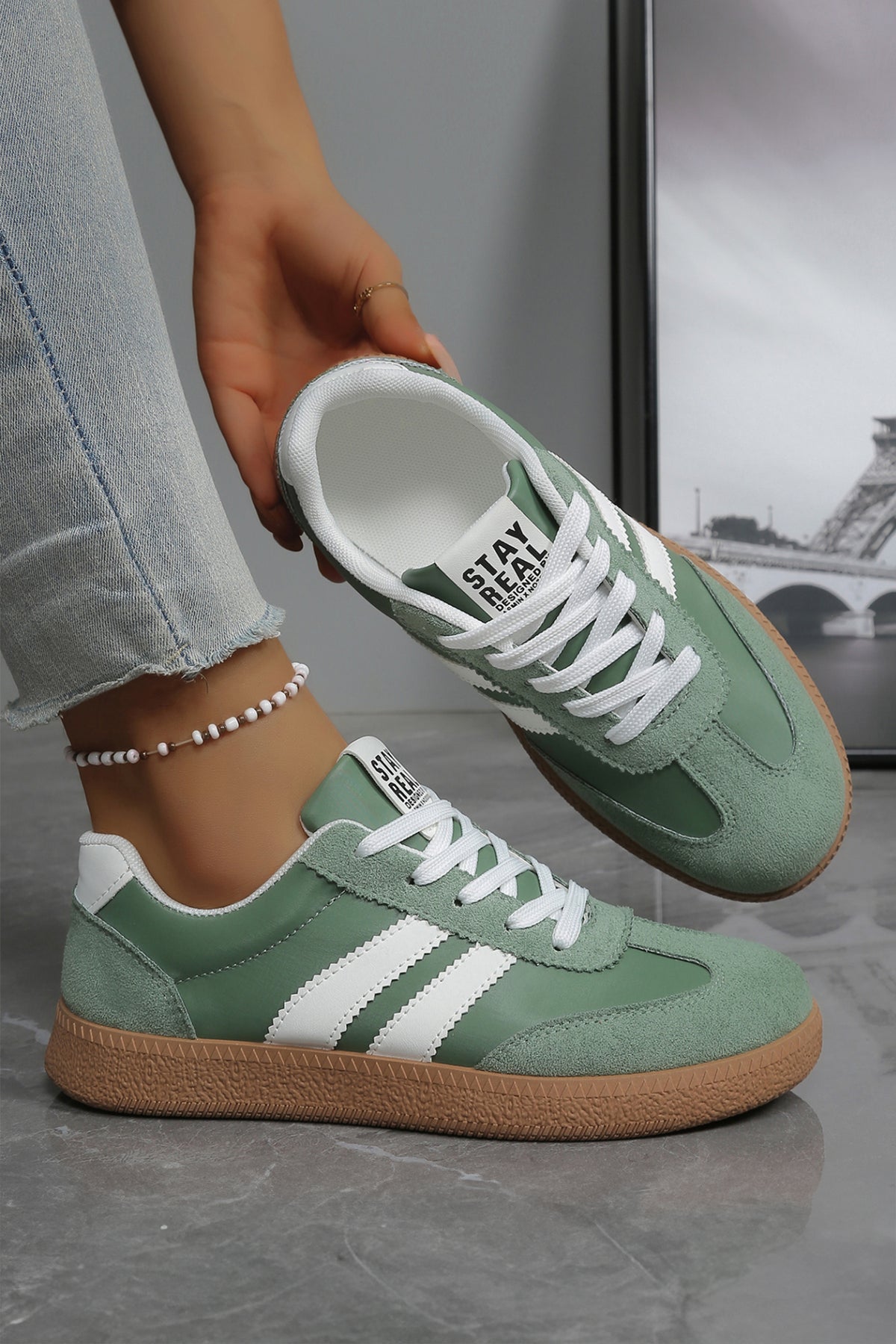 Varsity Lace Up Shoes