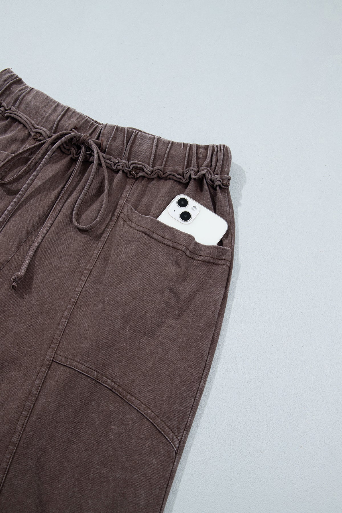 Flare Leg Drawstring Pants