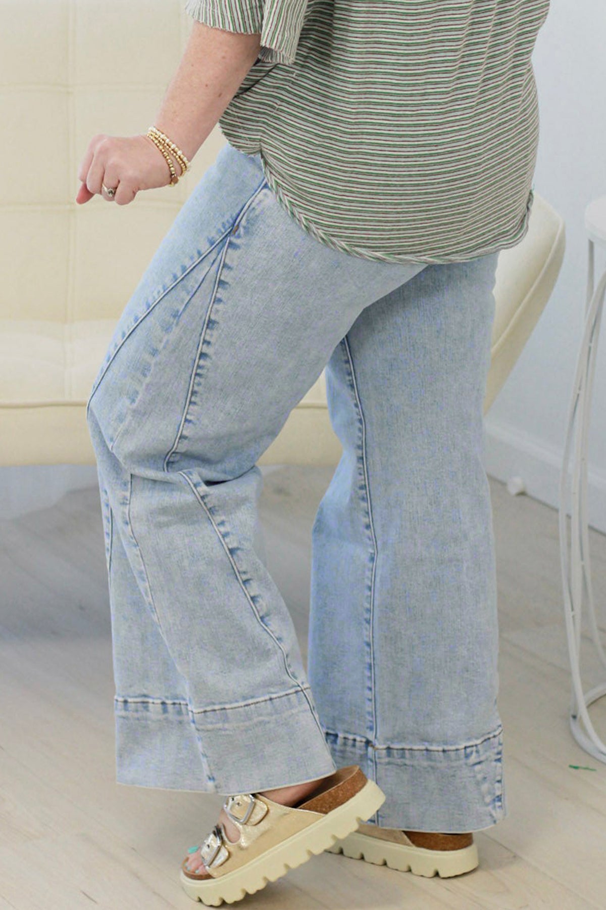 Loose Fit Plus Size Jeans