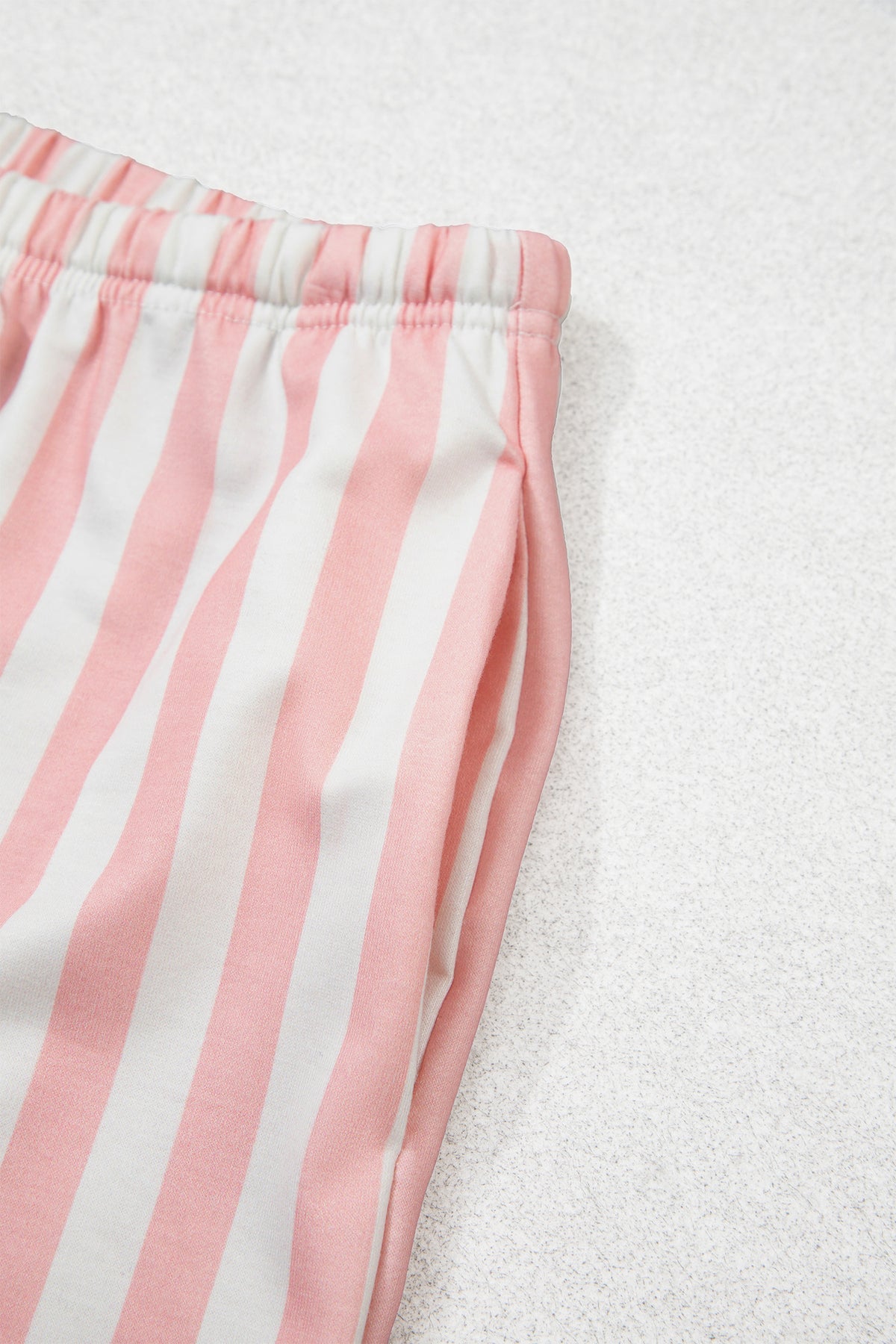 Pullover Top w/ Drawstring Shorts Set