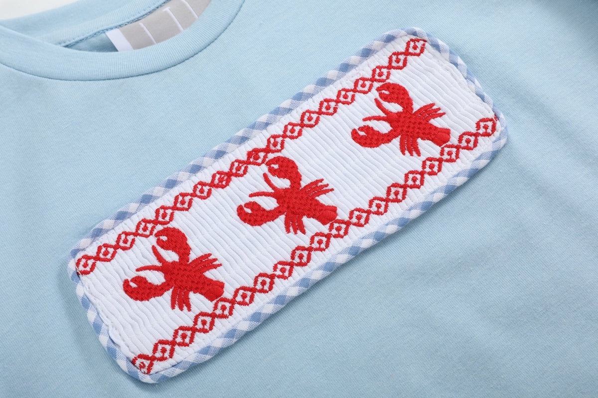 Crawfish Smocked Set