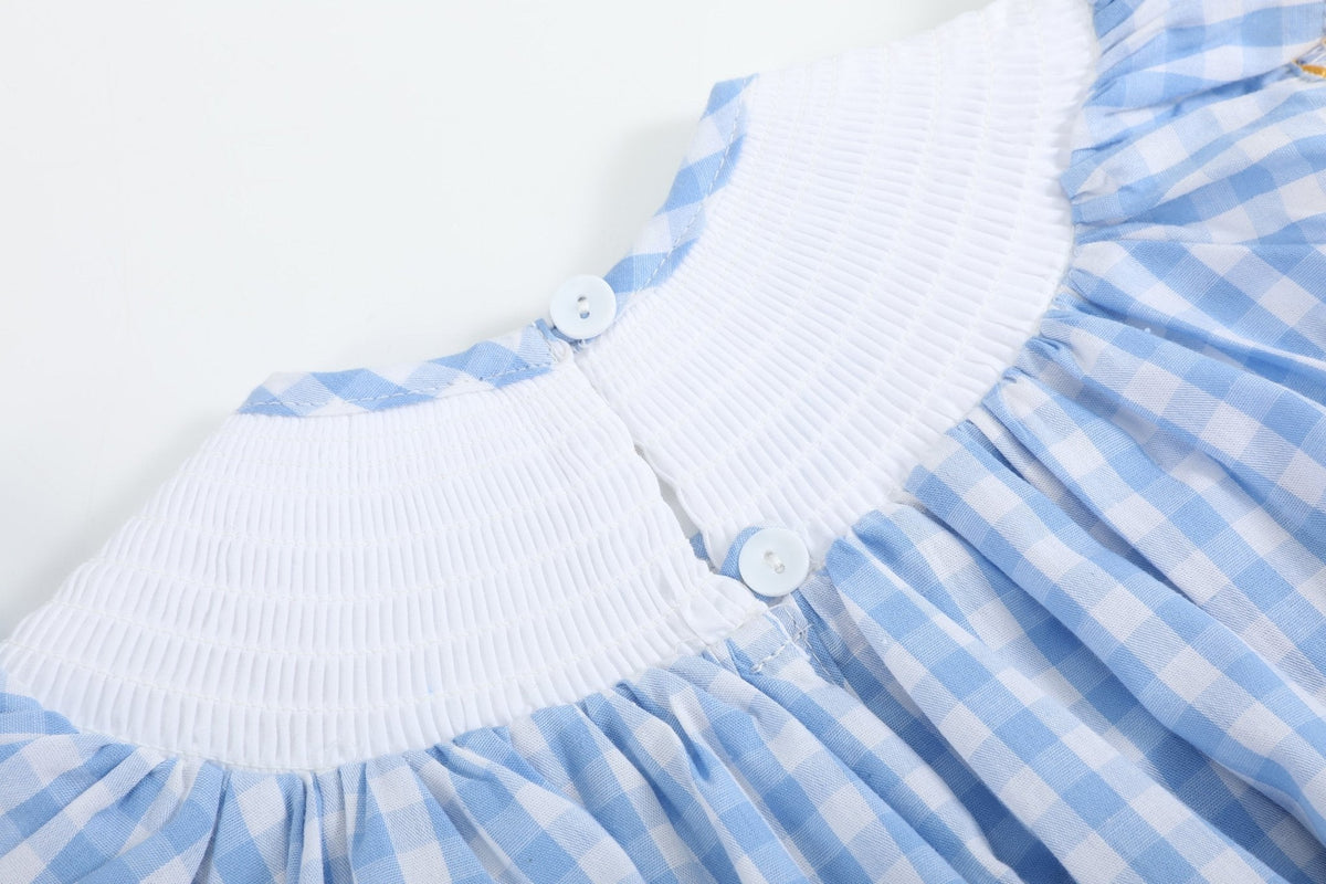 Sunflower Smocked Dress
