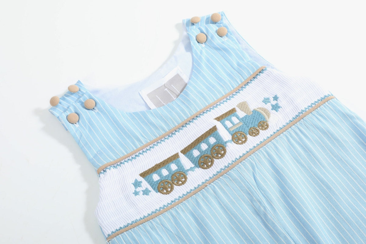 Train Smocked Longalls