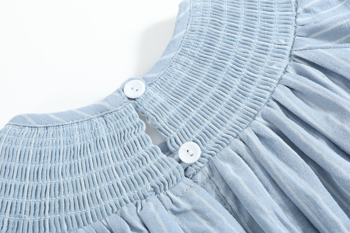 Mallard Duck Smocked Dress
