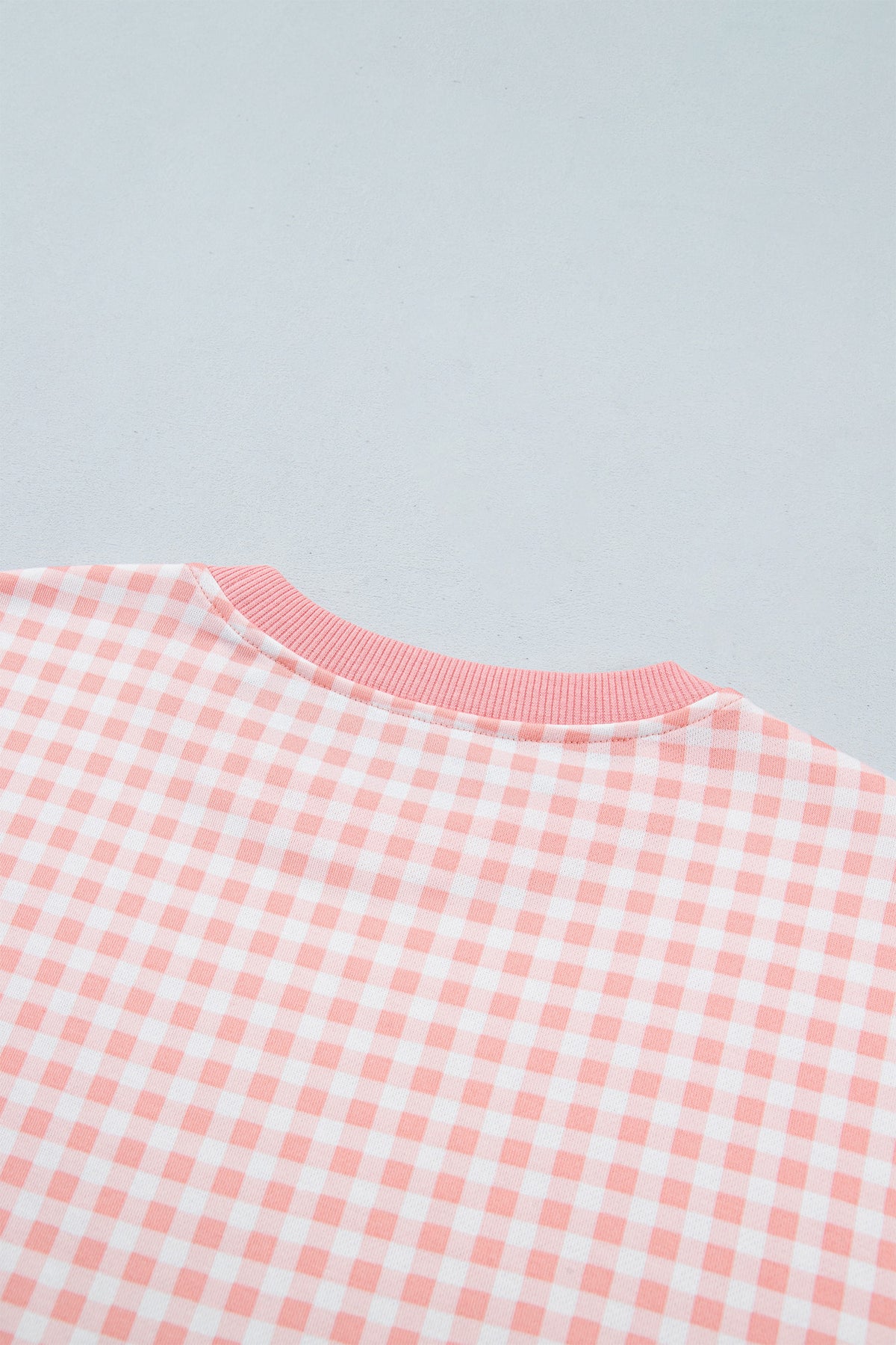 Plaid Long Sleeve Pullover & Pant Set