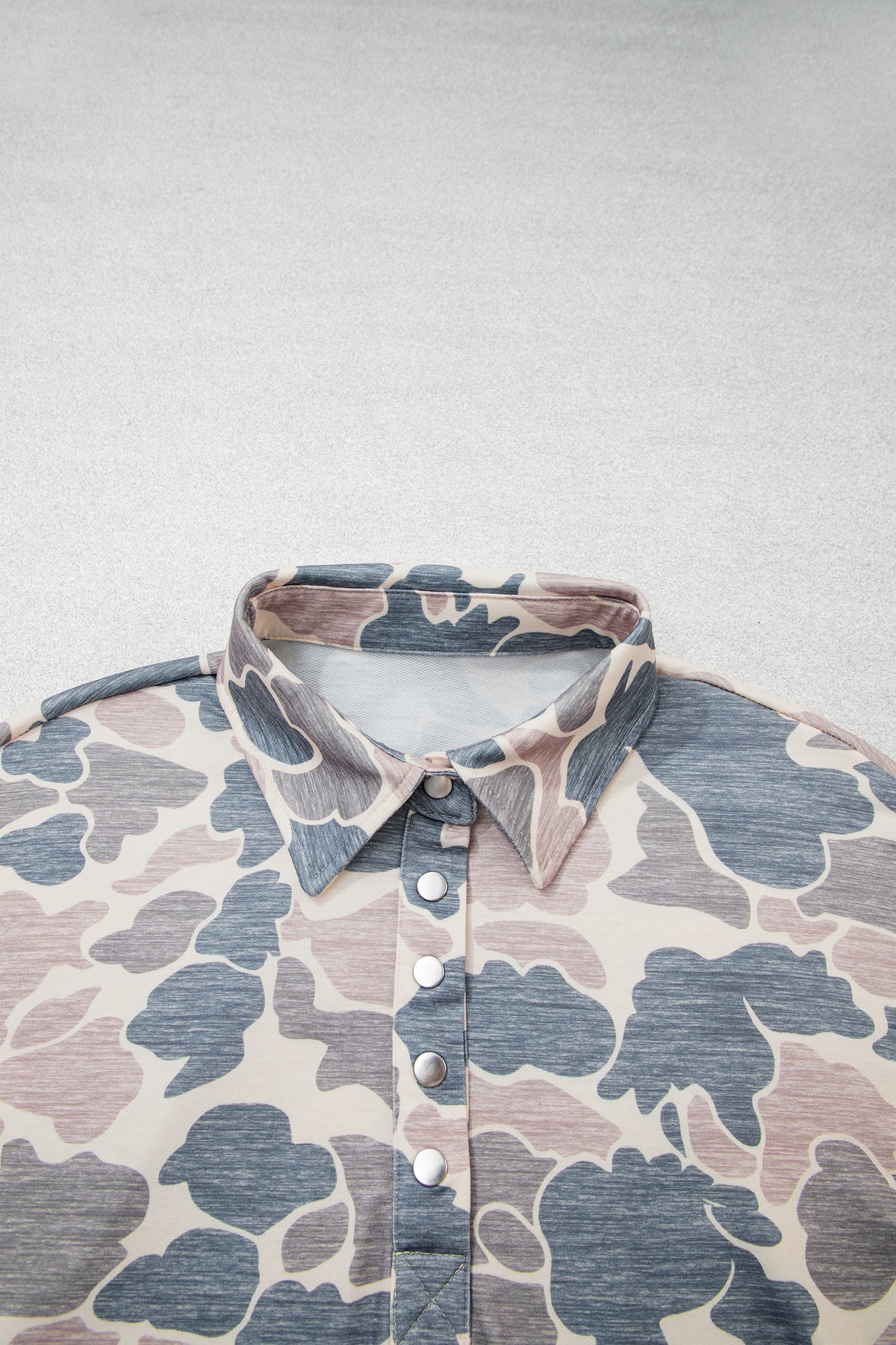 Camo Pullover Sweatshirt