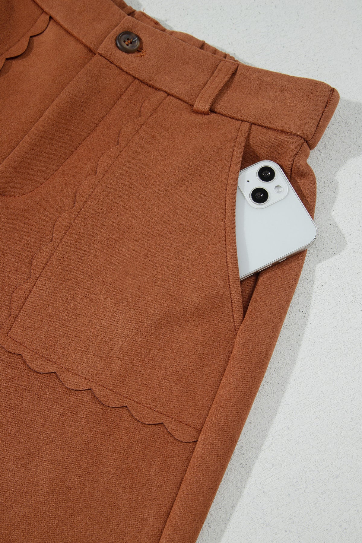 Scalloped Edge Pants