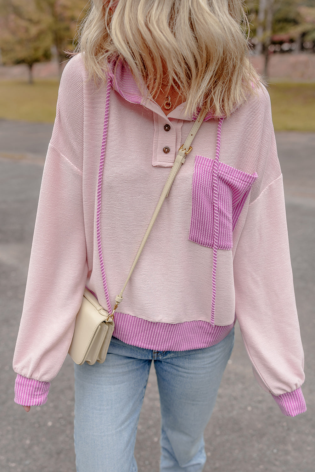 Pocket Hooded Top