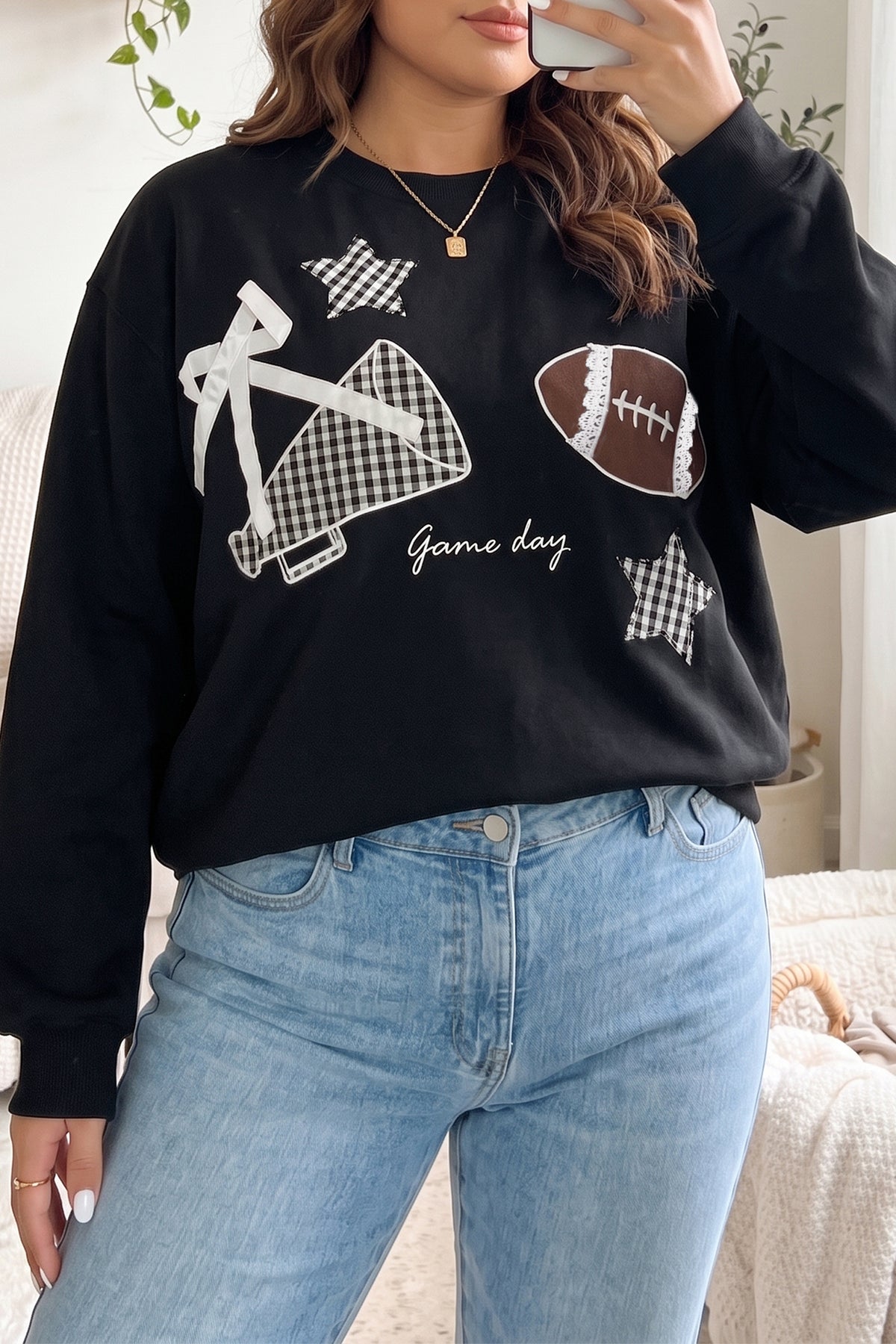 Game Day Plus Size Sweatshirt